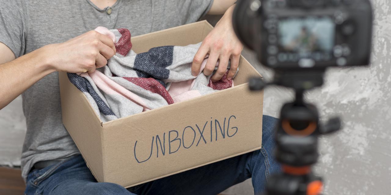 unboxing de votre packaging e-commerce