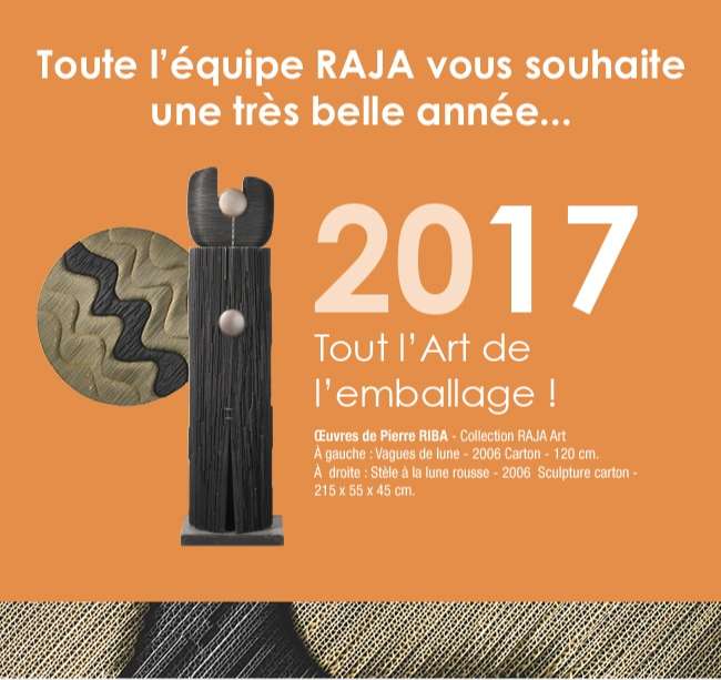 RAJA ART ORANGE - BONNE ANNEE 2017